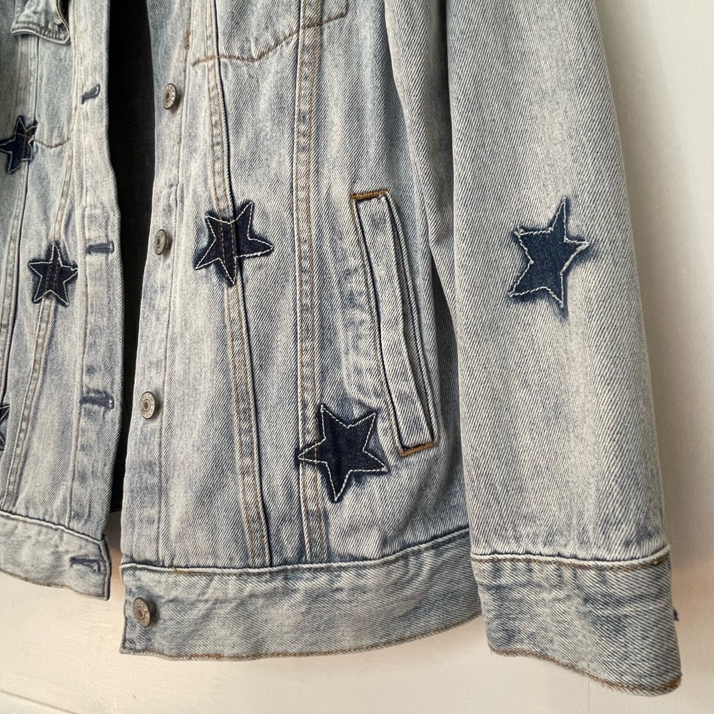 Rails | Knox Star-Print Denim Jacket - image 6